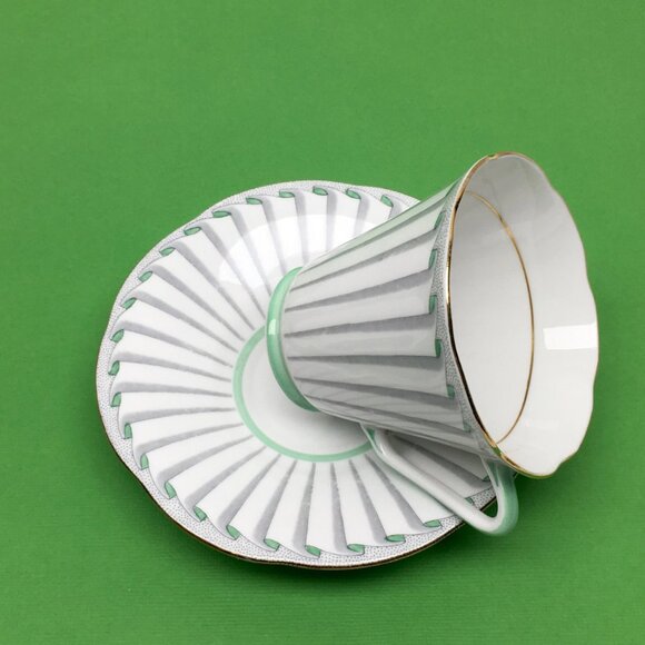 Crafton cup saucer tea bone china made in England vintage - Picture 4 of 5